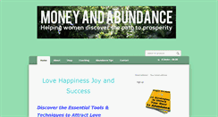 Desktop Screenshot of moneyandabundance.com